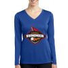 Women's Long Sleeve PosiCharge ® Competitor V Neck Tee Thumbnail