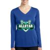 Women's Long Sleeve PosiCharge ® Competitor V Neck Tee Thumbnail