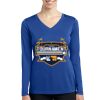 Women's Long Sleeve PosiCharge ® Competitor V Neck Tee Thumbnail