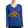 Women's Long Sleeve PosiCharge ® Competitor V Neck Tee Thumbnail