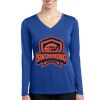 Women's Long Sleeve PosiCharge ® Competitor V Neck Tee Thumbnail