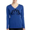 Women's Long Sleeve PosiCharge ® Competitor V Neck Tee Thumbnail