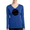 Women's Long Sleeve PosiCharge ® Competitor V Neck Tee Thumbnail