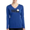 Women's Long Sleeve PosiCharge ® Competitor V Neck Tee Thumbnail
