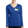 Women's Long Sleeve PosiCharge ® Competitor V Neck Tee Thumbnail