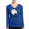 Women's Long Sleeve PosiCharge ® Competitor V Neck Tee Thumbnail