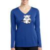Women's Long Sleeve PosiCharge ® Competitor V Neck Tee Thumbnail
