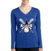 Women's Long Sleeve PosiCharge ® Competitor V Neck Tee Thumbnail