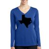 Women's Long Sleeve PosiCharge ® Competitor V Neck Tee Thumbnail