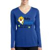 Women's Long Sleeve PosiCharge ® Competitor V Neck Tee Thumbnail