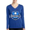 Women's Long Sleeve PosiCharge ® Competitor V Neck Tee Thumbnail