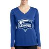 Women's Long Sleeve PosiCharge ® Competitor V Neck Tee Thumbnail