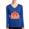 Women's Long Sleeve PosiCharge ® Competitor V Neck Tee Thumbnail