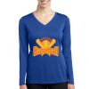 Women's Long Sleeve PosiCharge ® Competitor V Neck Tee Thumbnail