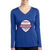 Women's Long Sleeve PosiCharge ® Competitor V Neck Tee Thumbnail