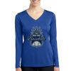 Women's Long Sleeve PosiCharge ® Competitor V Neck Tee Thumbnail