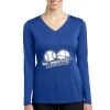 Women's Long Sleeve PosiCharge ® Competitor V Neck Tee Thumbnail