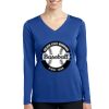 Women's Long Sleeve PosiCharge ® Competitor V Neck Tee Thumbnail