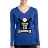 Women's Long Sleeve PosiCharge ® Competitor V Neck Tee Thumbnail