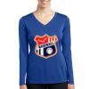 Women's Long Sleeve PosiCharge ® Competitor V Neck Tee Thumbnail