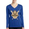 Women's Long Sleeve PosiCharge ® Competitor V Neck Tee Thumbnail