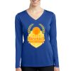 Women's Long Sleeve PosiCharge ® Competitor V Neck Tee Thumbnail
