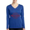 Women's Long Sleeve PosiCharge ® Competitor V Neck Tee Thumbnail