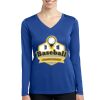 Women's Long Sleeve PosiCharge ® Competitor V Neck Tee Thumbnail