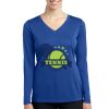 Women's Long Sleeve PosiCharge ® Competitor V Neck Tee Thumbnail