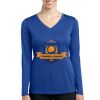 Women's Long Sleeve PosiCharge ® Competitor V Neck Tee Thumbnail