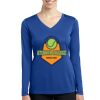 Women's Long Sleeve PosiCharge ® Competitor V Neck Tee Thumbnail