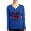 Women's Long Sleeve PosiCharge ® Competitor V Neck Tee Thumbnail