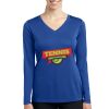 Women's Long Sleeve PosiCharge ® Competitor V Neck Tee Thumbnail