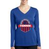 Women's Long Sleeve PosiCharge ® Competitor V Neck Tee Thumbnail