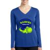 Women's Long Sleeve PosiCharge ® Competitor V Neck Tee Thumbnail