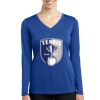 Women's Long Sleeve PosiCharge ® Competitor V Neck Tee Thumbnail