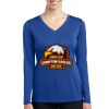 Women's Long Sleeve PosiCharge ® Competitor V Neck Tee Thumbnail