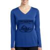 Women's Long Sleeve PosiCharge ® Competitor V Neck Tee Thumbnail