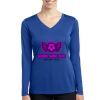 Women's Long Sleeve PosiCharge ® Competitor V Neck Tee Thumbnail