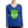 Women's Long Sleeve PosiCharge ® Competitor V Neck Tee Thumbnail