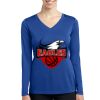 Women's Long Sleeve PosiCharge ® Competitor V Neck Tee Thumbnail
