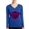 Women's Long Sleeve PosiCharge ® Competitor V Neck Tee Thumbnail