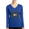 Women's Long Sleeve PosiCharge ÂŽ Competitor V Neck Tee Women's Long Sleeve PosiCharge ÂŽ Competitor V Neck Tee Thumbnail
