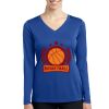 Women's Long Sleeve PosiCharge ® Competitor V Neck Tee Thumbnail