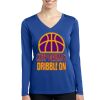 Women's Long Sleeve PosiCharge ® Competitor V Neck Tee Thumbnail