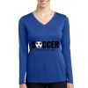 Women's Long Sleeve PosiCharge ® Competitor V Neck Tee Thumbnail
