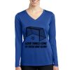 Women's Long Sleeve PosiCharge ® Competitor V Neck Tee Thumbnail