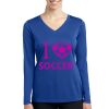 Women's Long Sleeve PosiCharge ® Competitor V Neck Tee Thumbnail