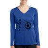 Women's Long Sleeve PosiCharge ® Competitor V Neck Tee Thumbnail