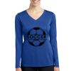 Women's Long Sleeve PosiCharge ® Competitor V Neck Tee Thumbnail